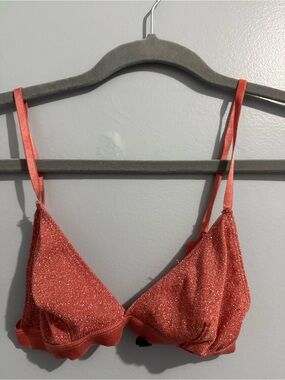Out From Under Sparkle Pink Bra size smalll